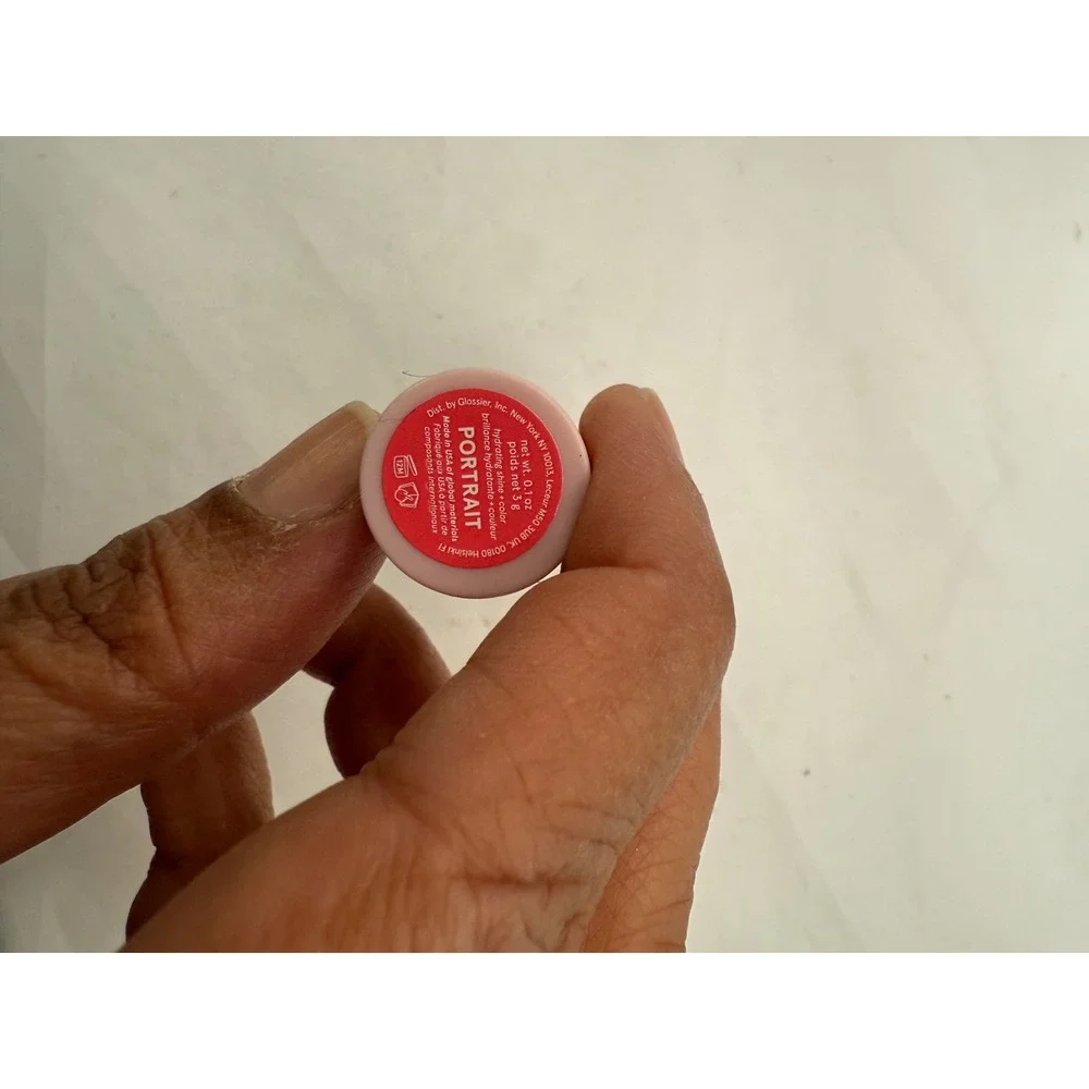Glossier‎ Portrait Lipstick Tint Balm Sheer Hydrating Red
